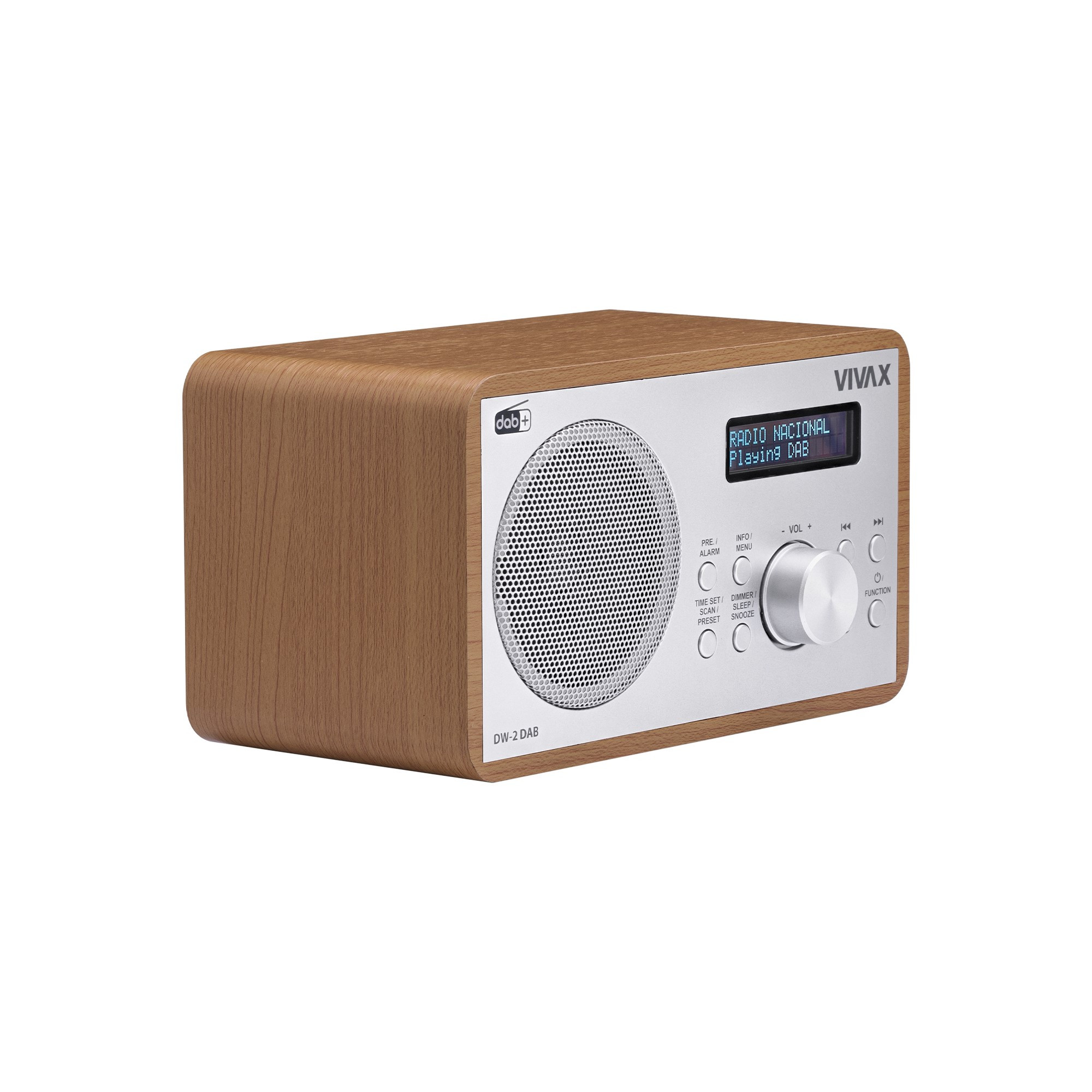 VIVAX VOX RADIO DW-2 DAB OAK
