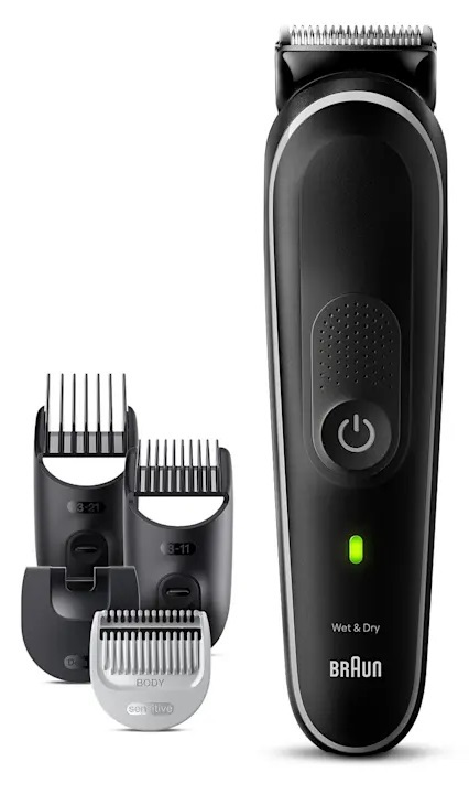 BRAUN trimer MGK5410 sa 9 funkcija za bradu, tijelo, uši i nos