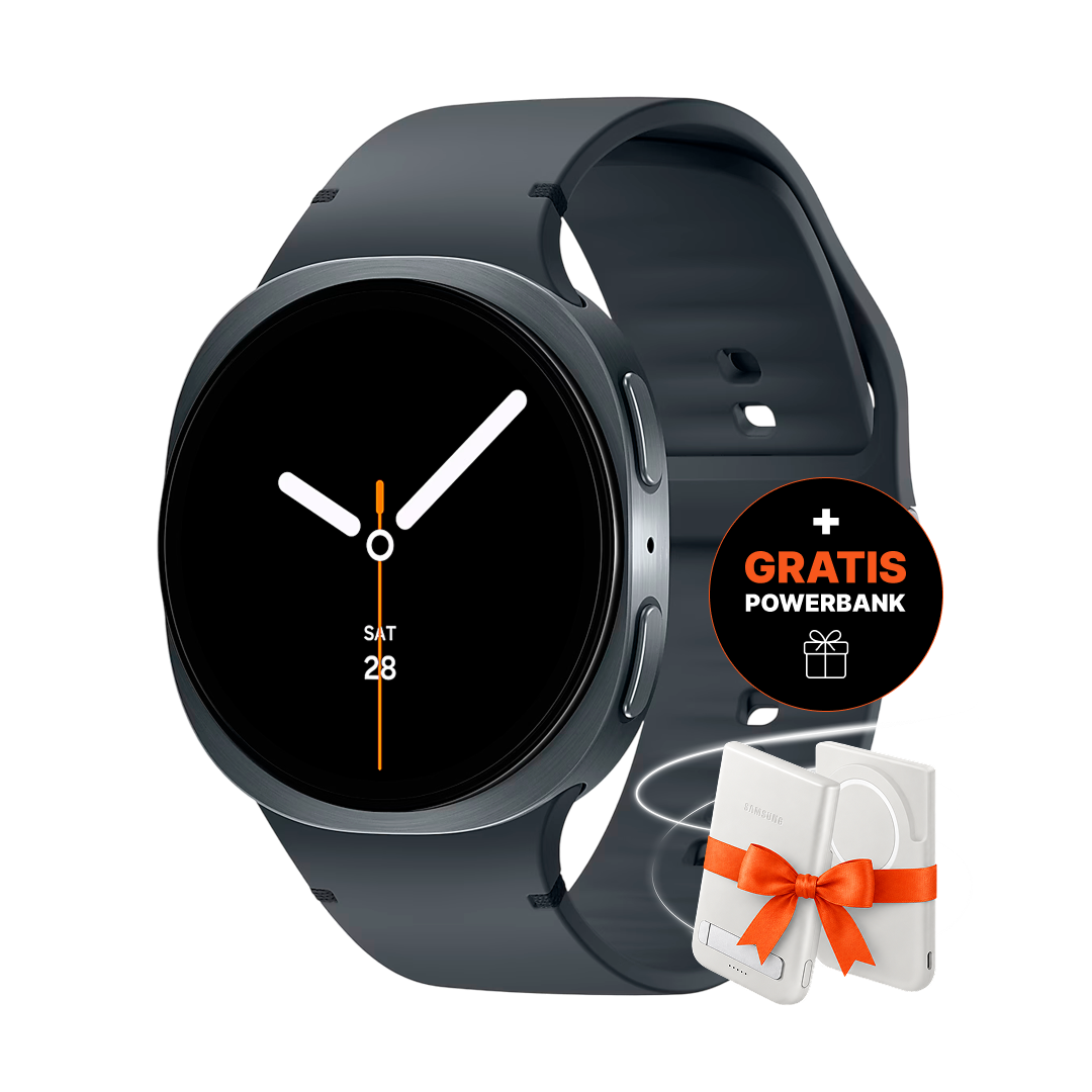 Samsung Galaxy Watch8 40mm BT L320 Dark Gray + GRATIS Samsung 5000mAh Magnet Wireless Battery Pack Zasilanie Gray