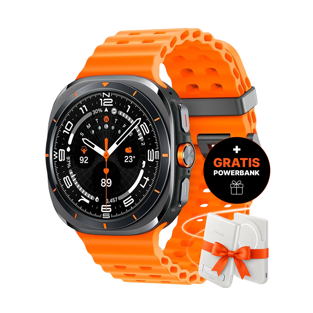 Samsung Galaxy Watch Ultra 2025 LTE 47mm Titanium Gray + GRATIS Samsung 5000mAh Magnet Wireless Battery Pack Zasilanie Gray
