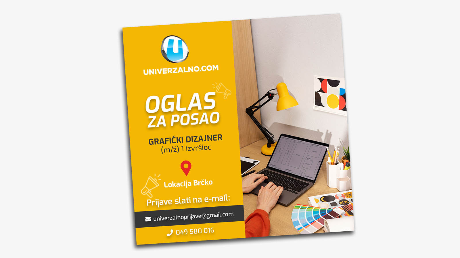 ‼OGLAS ZA POSAO‼ - 📍LOKACIJA BRČKO