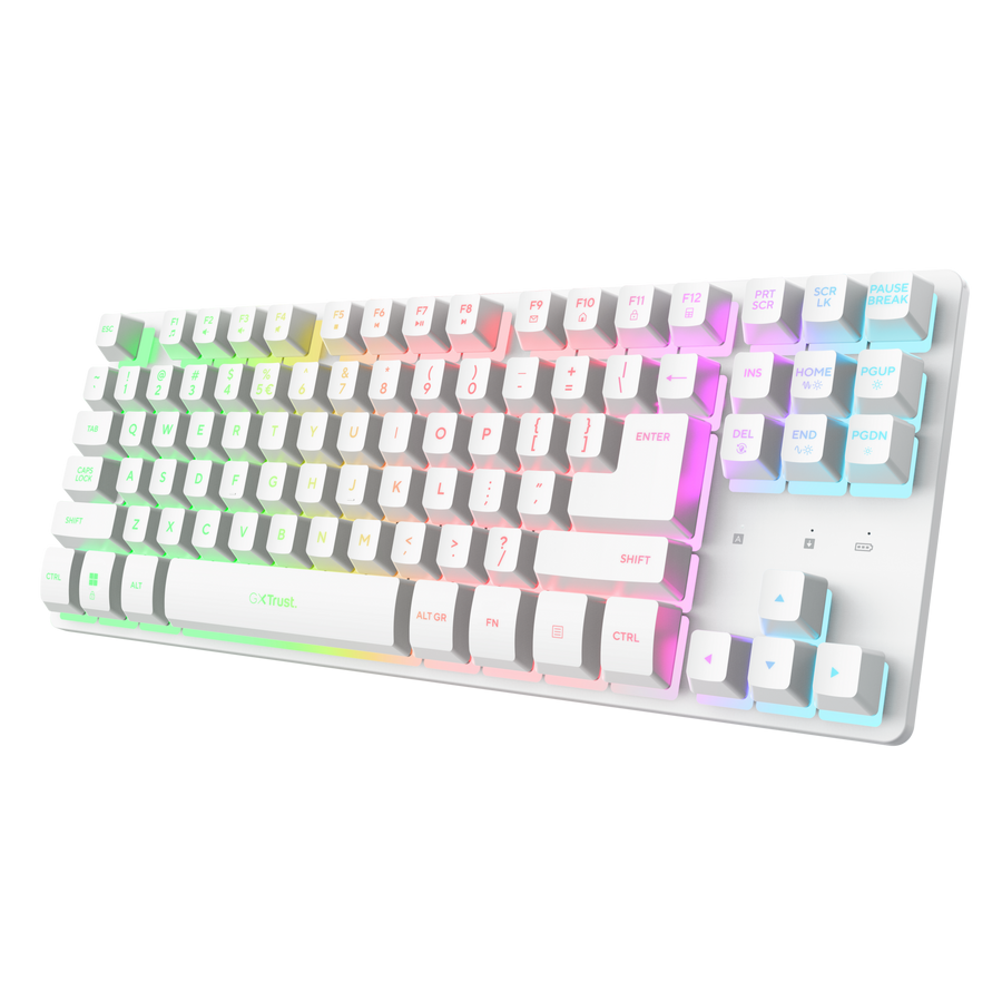 Trust GXT831W Thado TKL WRLS, bijela
