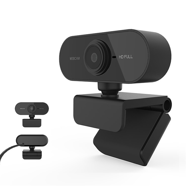 HD 1080P Computer Camera Built-in Mic Smart Webcam