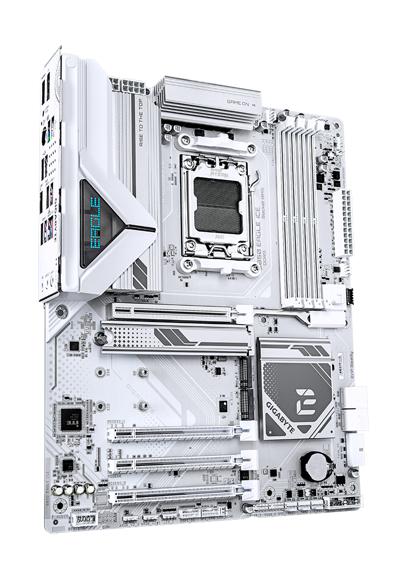 Gigabyte MB B850 Eagle Ice AM5; 4xDDR5; 3xM.2; 4xSATA  8xUSB; HDMI, DP; USB Type-C, ATX;