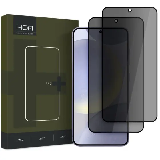 HOFI ANTI SPY PRO+ 2-PACK zaštitno staklo za GALAXY S25+ PLUS PRIVACY