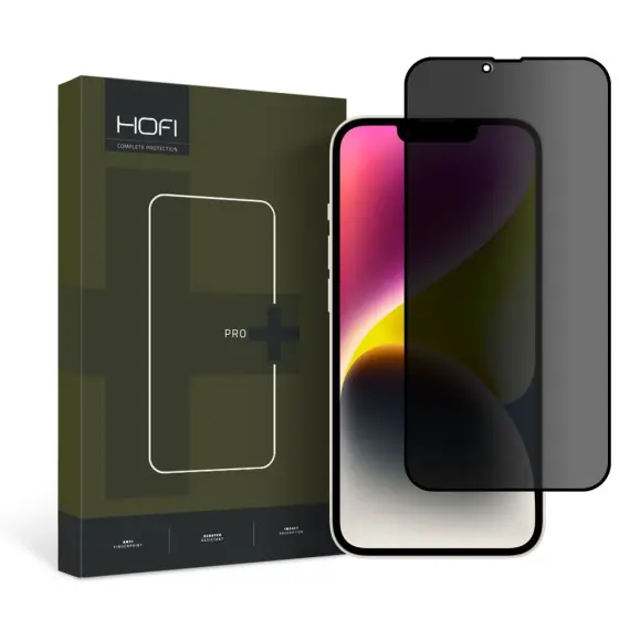 HOFI ANTI SPY PRO+ zaštitno staklo za IPHONE 13 / 13 PRO / 14 / 16E / 17E PRIVACY