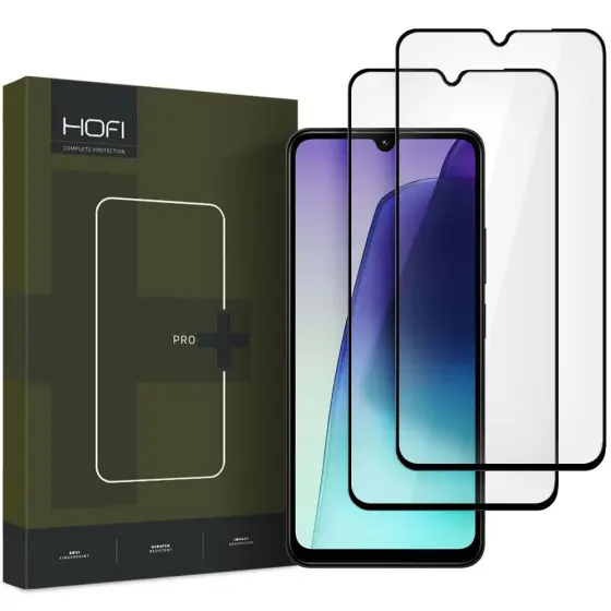 HOFI PRO+ 2-PACK zaštitno staklo za XIAOMI REDMI 14C / POCO C75 BLACK