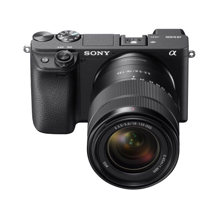 ALPHA 6400 E Mount Camera, & 18-135 Lens