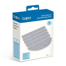 Tapo RVA301 Robot Vacuum Washable Mop Cloth, Washable Mop Cloth x5,Suitable for Tapo RV30 Max Plus, Tapo RV30 Max, Tapo RV20 Max Plus, Tapo RV20 Max