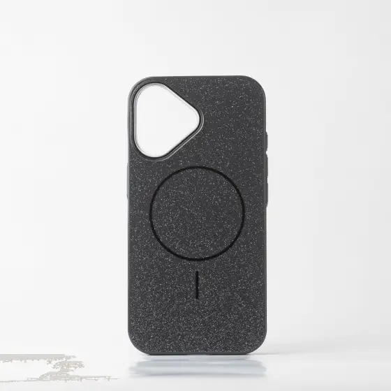 Glitter magsafe maska za iPhone 16 Black