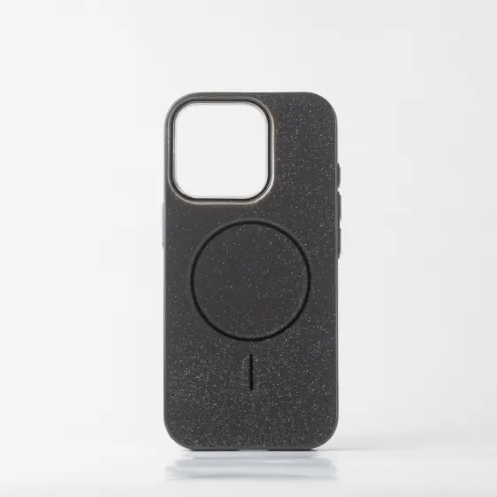 Glitter magsafe maska za iPhone 16 PRO Black