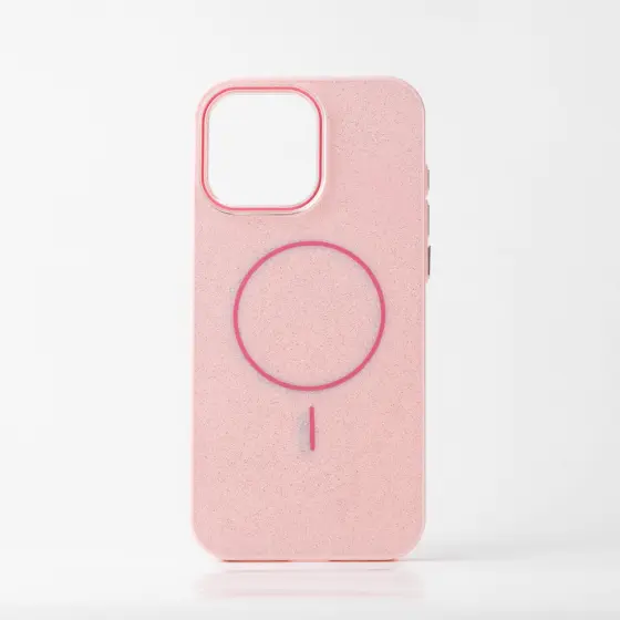 Glitter magsafe maska za iPhone 16 PRO MAX Pink