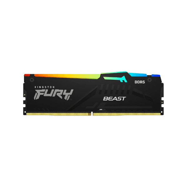 Kingston 16GB 5600MHz DDR5 RGB Fury Beast, CL36, EXPO, XMP 288-Pin,2x8GB