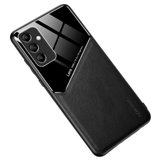 Leather Coated maska za Samsung Galaxy S25+ - Black