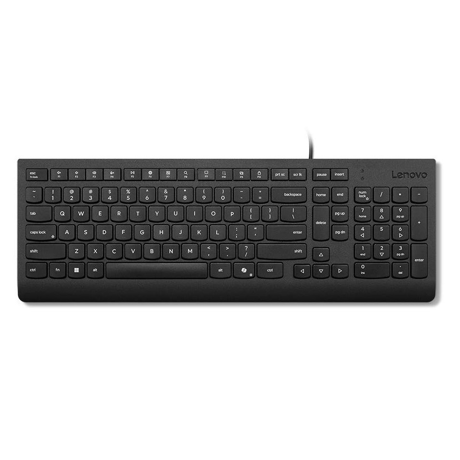 Lenovo Essential Wired Keyboard (Black) - US English 103P