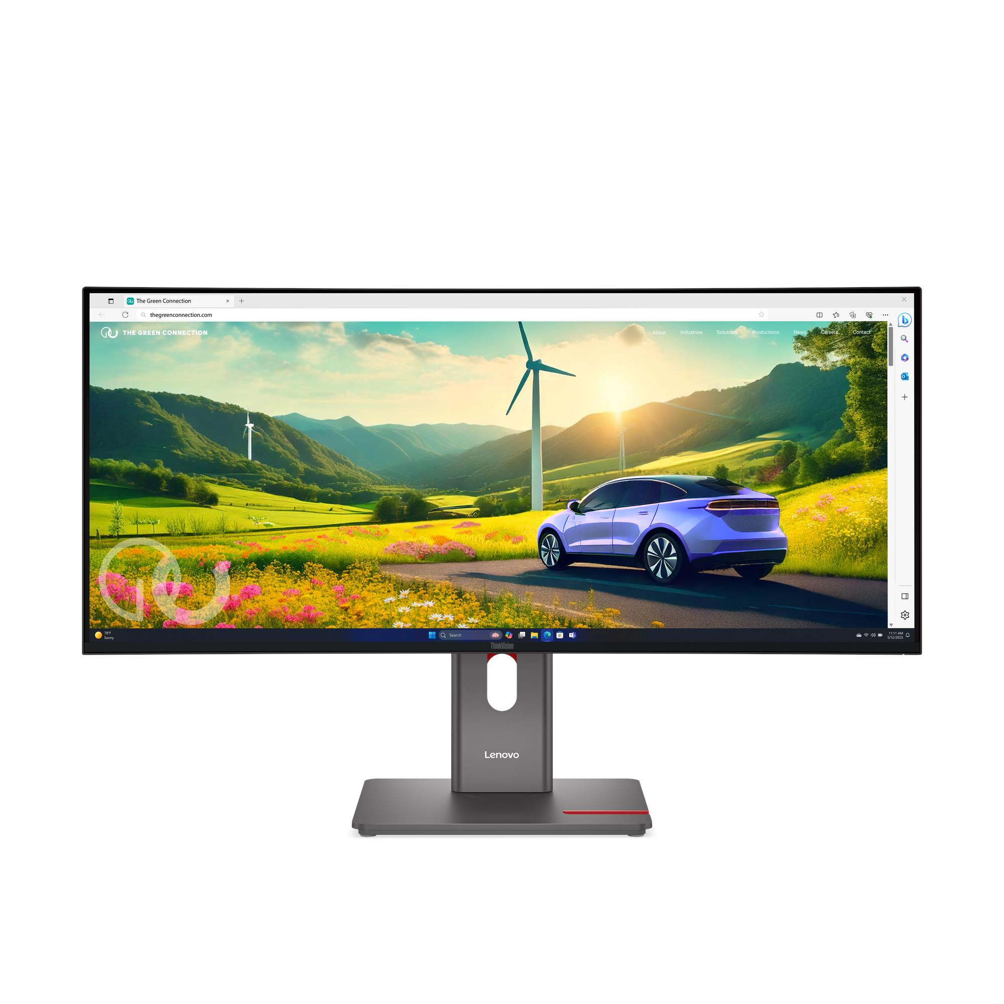 Monitor 34" LENOVO P34w-40 34"/WQHD/IPS/HDMI/DP/3Y/120HZ