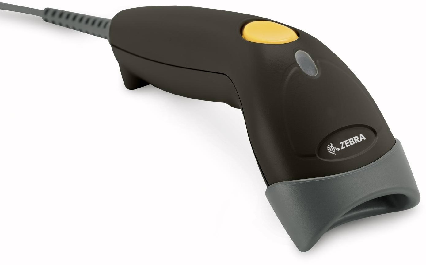 POS SKE ZEBRA LS1203, 1D, USB, STALAK