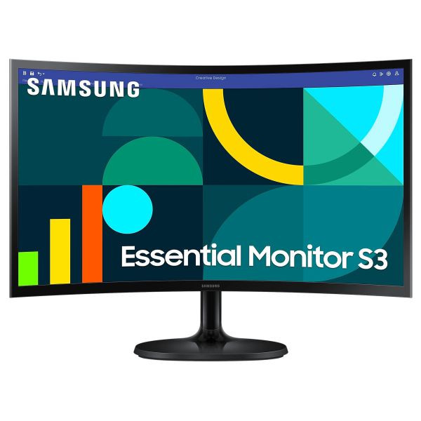 SAMSUNG 27" FHD Monitor S3 S36GD, LS27D366GAUXEN