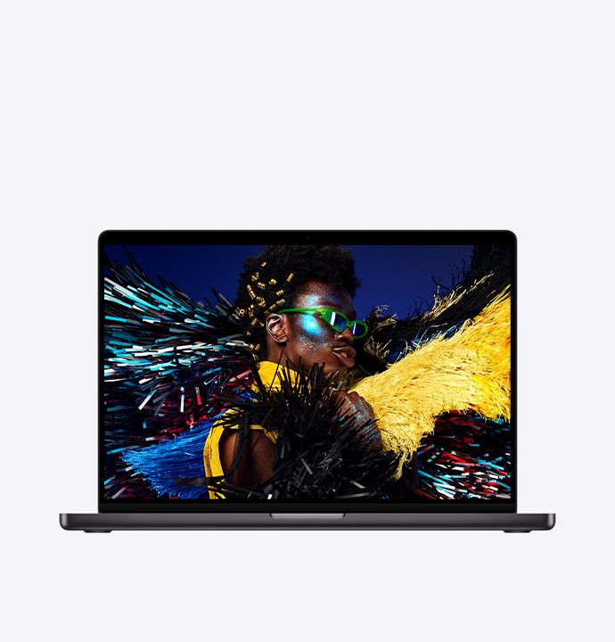 MacBook Pro 16-inch, Space Black, Model A3428,APPLE M5 PRO, 18C CPU, 20C GPU,24GB unified memory,140W USB-C Power Adapter,1TB SSD storage,3x TB5, HDMI, SDXC, MagSafe 3,Touch ID,XDR display,St