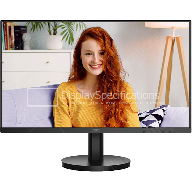 AOC 24B3QA2 - 24 Inch Full HD Monitor, 120Hz, Adaptive Sync, Speaker (1920 x 1080, 1 x D-Sub, 1 x HDMI 1.4, 1 x DisplayPort 1.2) Black.