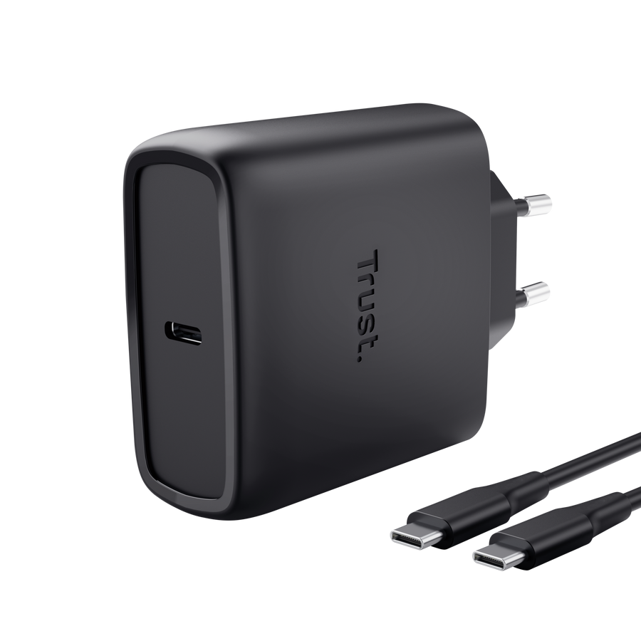 MAXO 65W USB-C GAN punjač, crni