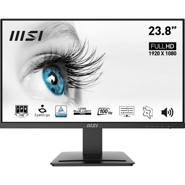 Monitor 24 MSI PRO MP243X FHD IPS 100Hz, Business