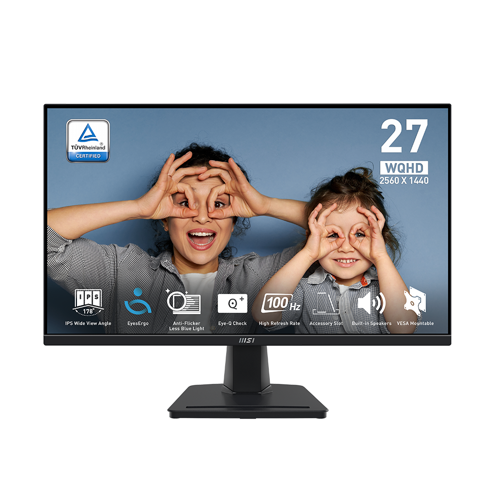 MON 27 MSI PRO MP275Q 100Hz WQHD IPS