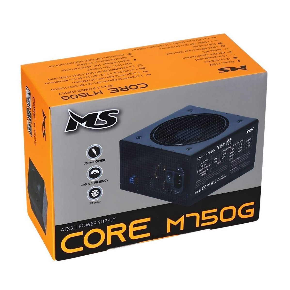NAPAJANJE MS CORE M750G ATX3.1