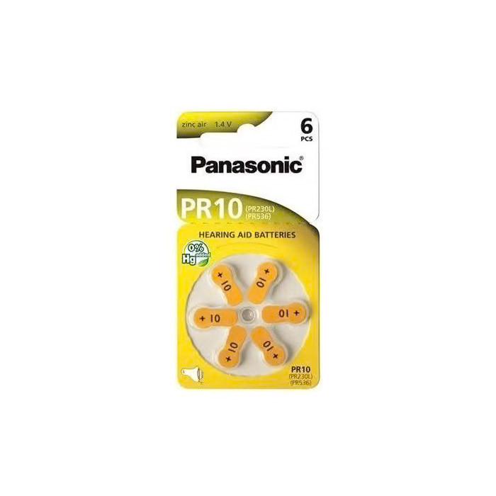 Panasonic baterija PR10L/6LB ZINC AIR