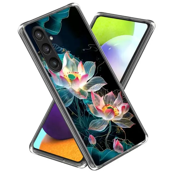 Pattern Printed maska za Samsung Galaxy S25 Crystal Lotus