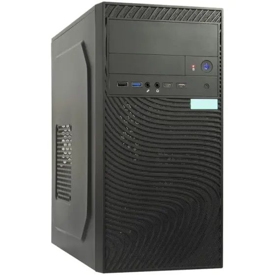 PC Desktop AMD Athlon Pro 3000G 3.5GHz 2C/4T, BIOSTAR MB B450, RAM 8GB 3200Mhz DDR4, SSD 128GB, PC Cse IT-6516, PSU SL-500C, NO OS