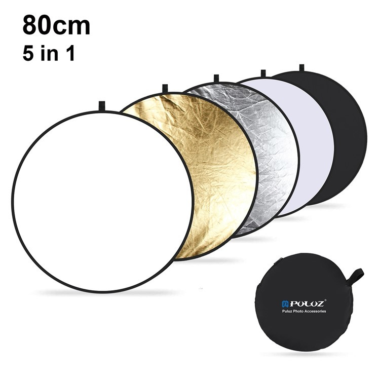 PULUZ 80cm 5 u 1 zilberica