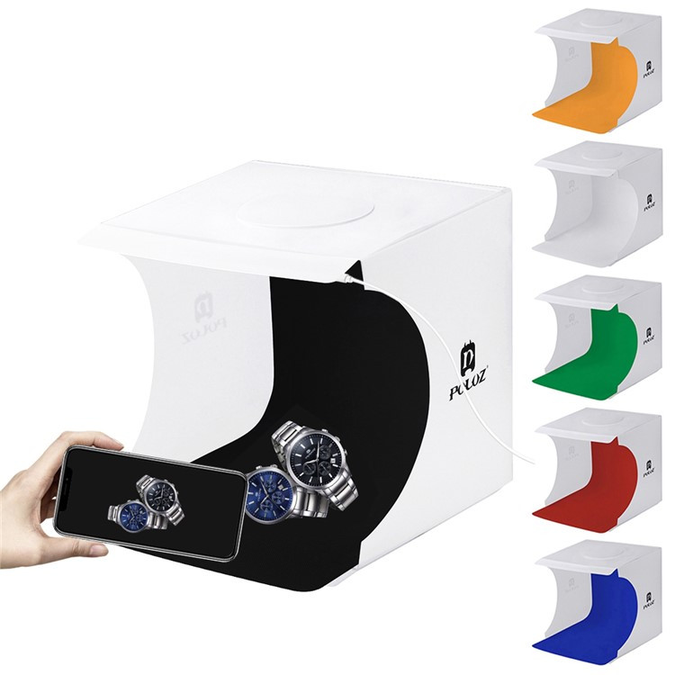 PULUZ PU5021 Folding Portable 550LM Light Photo Lighting Studio