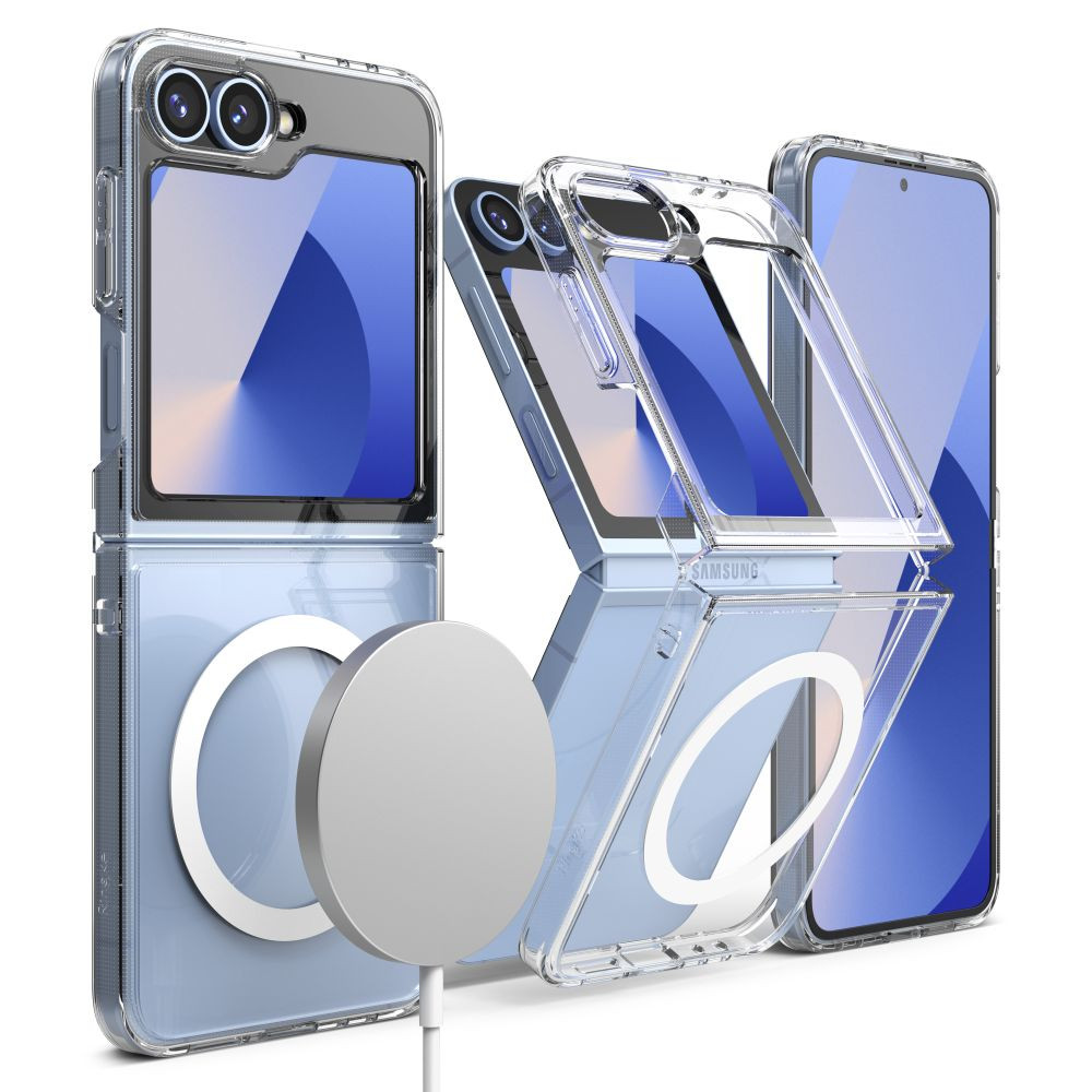 RINGKE FUSION MAGNETIC MAGSAFE MASKA ZA GALAXY Z FLIP 6 CLEAR
