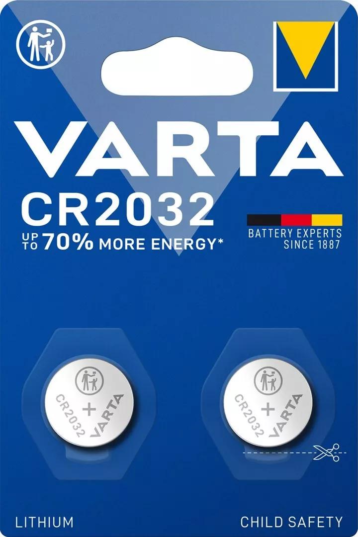 Varta Electronic baterija CR2032 2/1