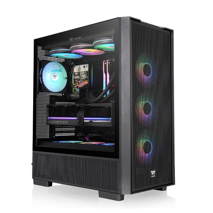 Thermaltake S380 TG ARGBMid Tower, tempered glass4xARGB fans, VGA: 400mm