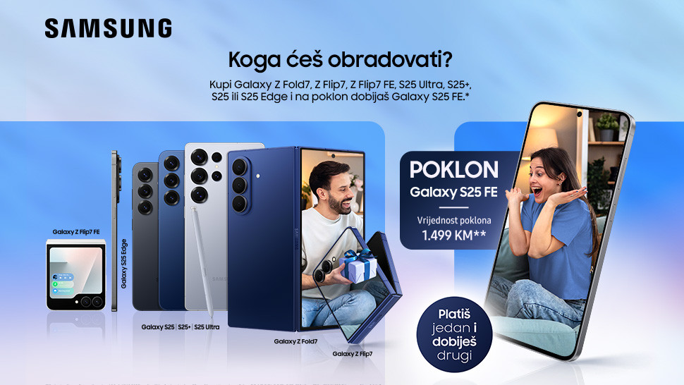 Samsung promocija, POKLON Galaxy S25 FE!