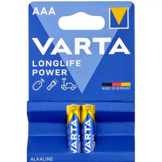 VARTA Longlife Power baterija LR03 AAA, 1,5V 2/1