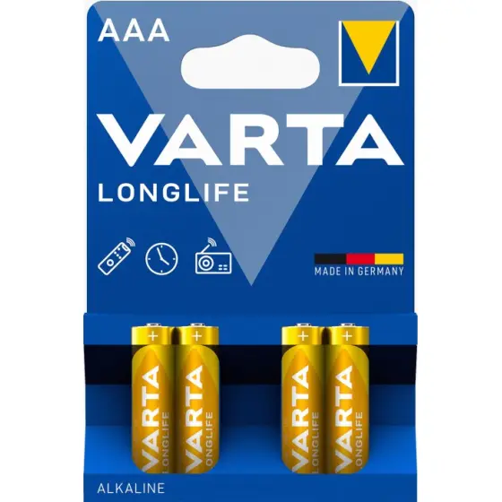 VARTA longlife LR03 AAA 1,5 4/1