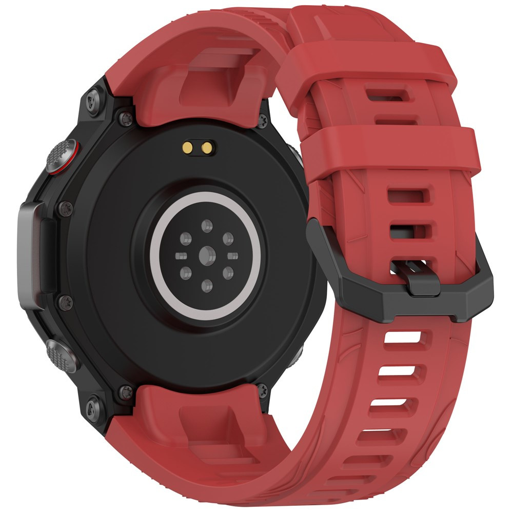 Silikonska narukvica za Huami Amazfit T-Rex 3 - Red