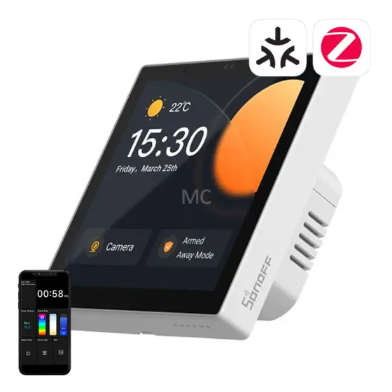 Sonoff NSPanel Pro Matter Smart Scene zidni kontrolni panel bijeli