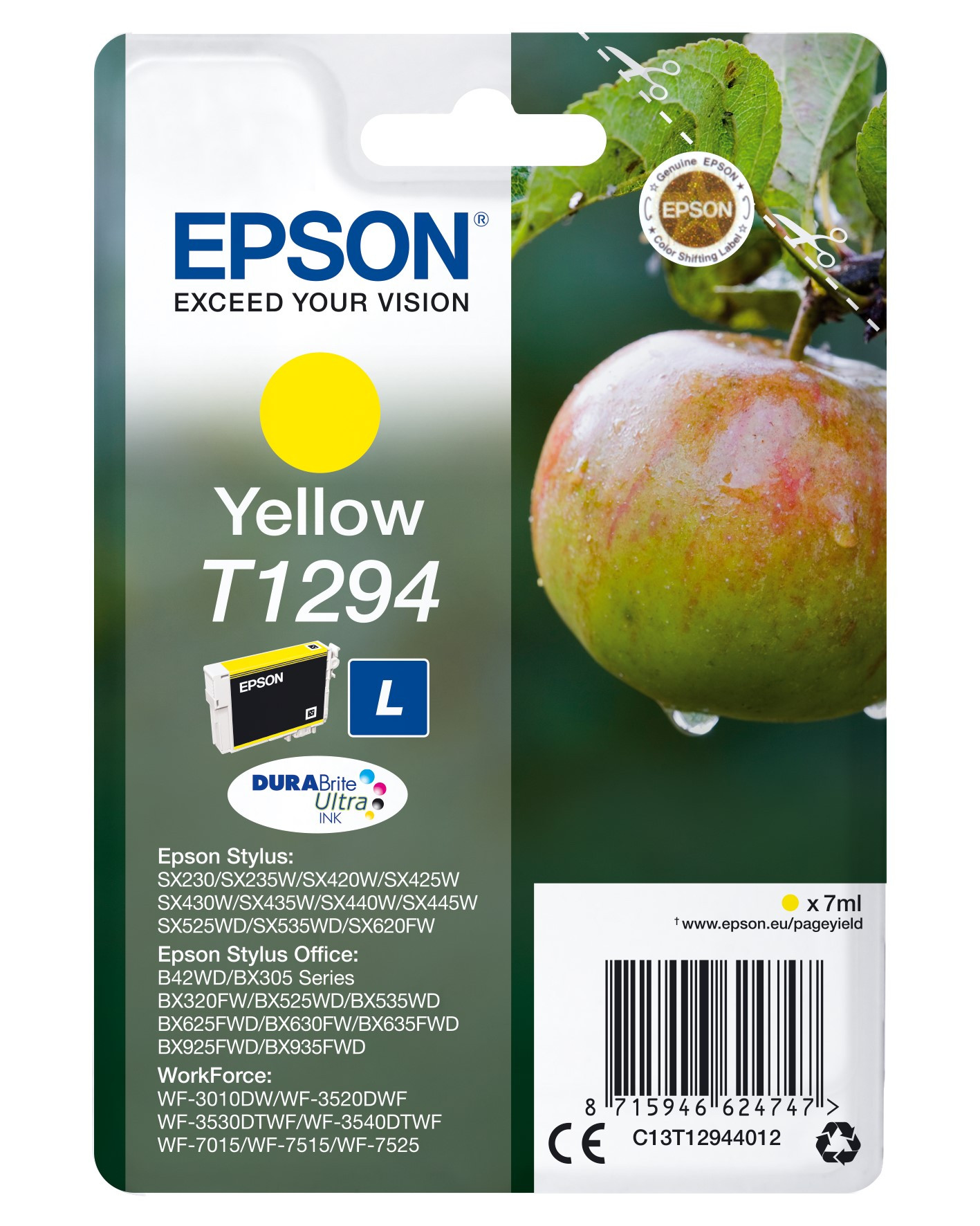 Tinta Epson T1294 Yellow