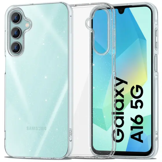 TECH-PROTECT FLEXAIR maska za GALAXY A16 4G / 5G GLITTER