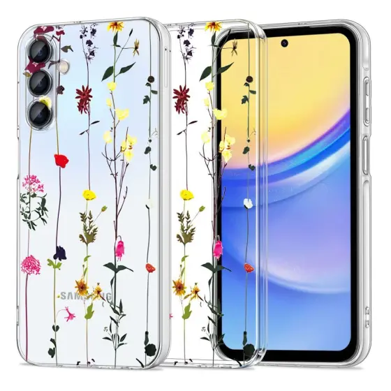 TECH-PROTECT FLEXAIR+ maska za GALAXY A55 5G GARDEN FLORAL
