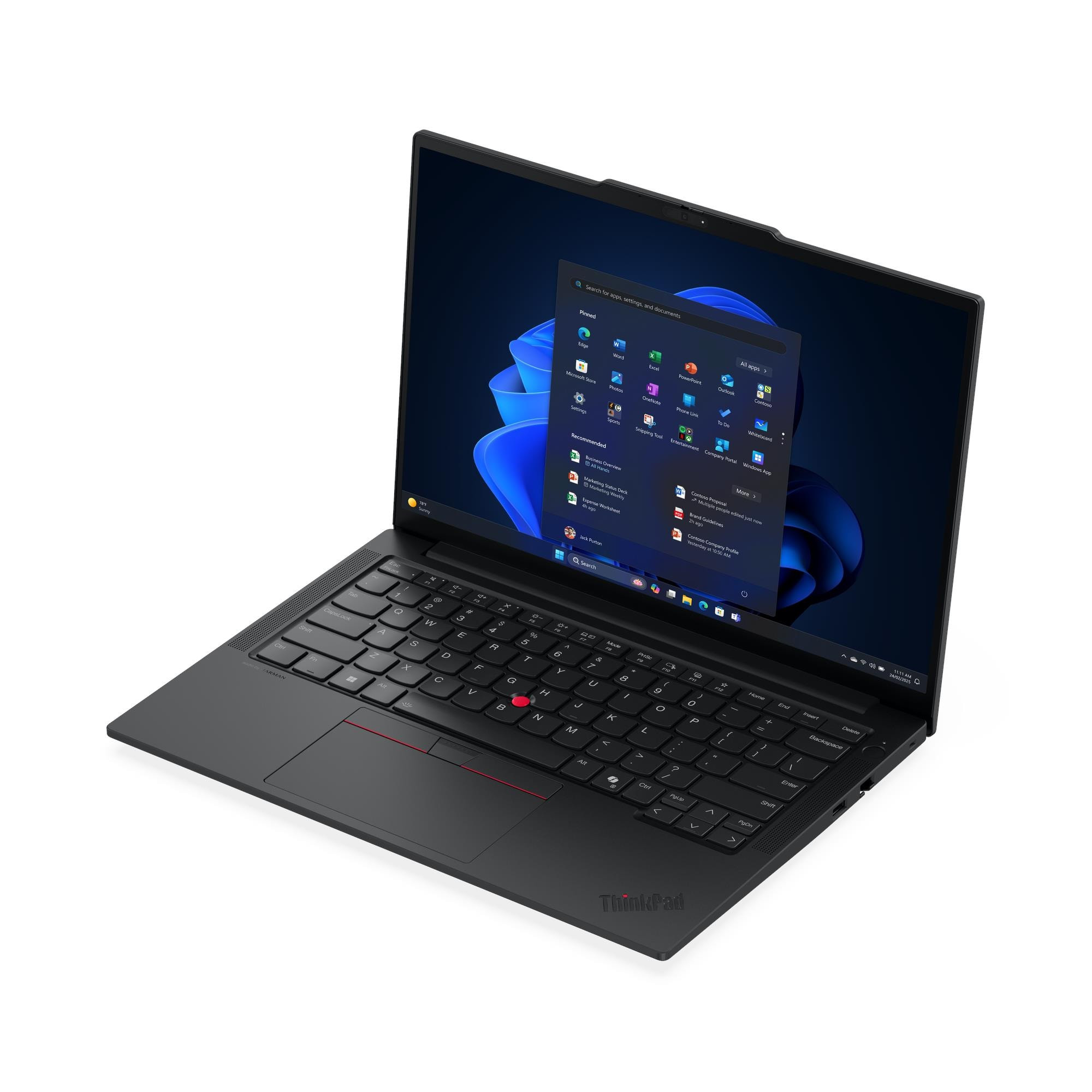 ThinkPad E14 Gen 7, 14" (1920 x 1200) AG, Intel Core 5 210H, 8C up to 3.6GHz, 16GB DDR5, 1TB SSD M.2 PCIe, Cam + Mic, 2x USB 3.2, 1x USB-C, 1x USB-C THB 4, HDMI, Backlit KB, 64Wh, Win 11 Home