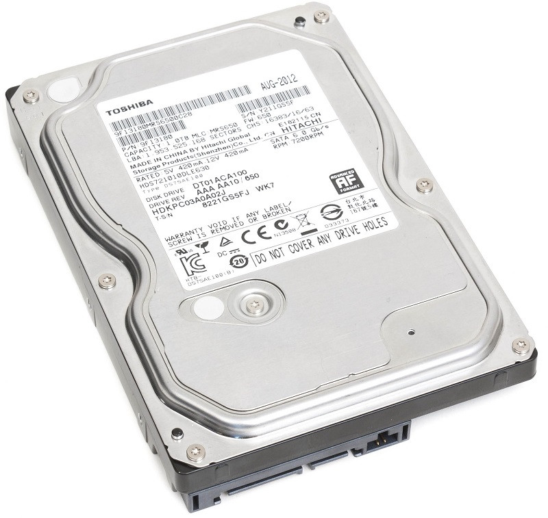 Hard Disk Toshiba HDD 1TB 3,5″ DT01ACA100