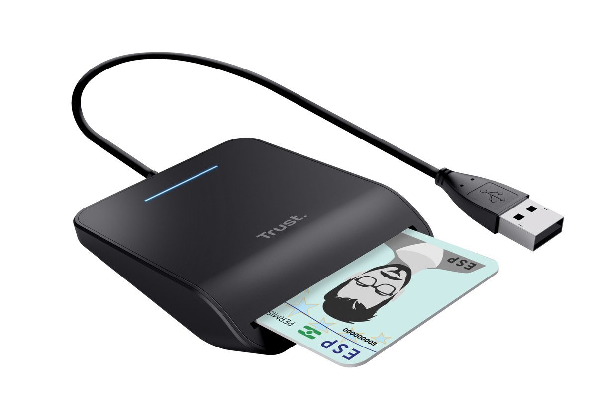 Trust Primo USB-C DNI čitač kartica