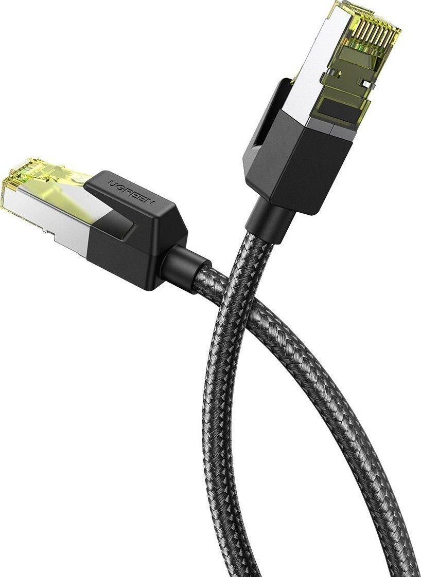 Ugreen UTP Cat7 oklopljeni pleteni kabal s modularnim RJ45 Ethernet priključkom 1M