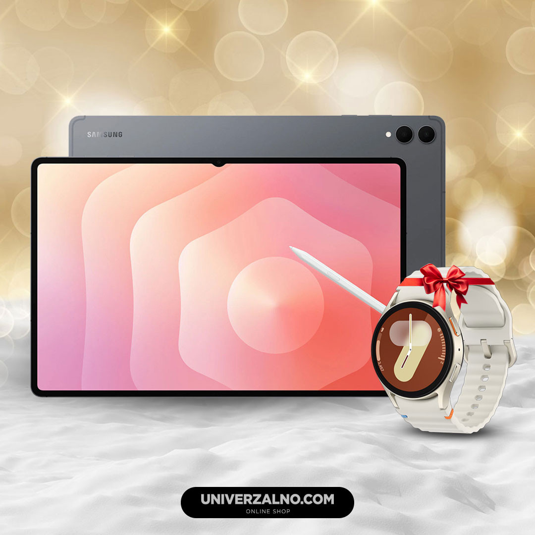 Samsung Galaxy Tab S11 Ultra WiFi (X930) 256GB (12GB RAM) Gray (siva boja) + Gratis Samsung Galaxy Watch7 40mm BT Cream