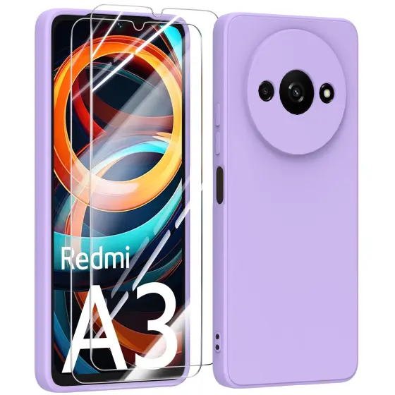 TPU maska za Xiaomi Redmi A3 Purple